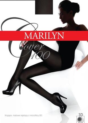 Колготки из микрофибры marilyn cover 100 den1 фото