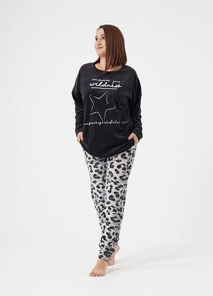 Модный уютный велюровый костюм от tm vienetta pxxl