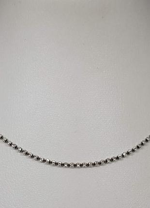 Серебряная цепочка (фантазийное). артикул 25с002чш 50