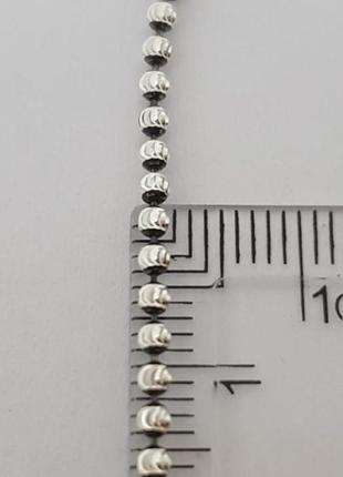 Серебряная цепочка (фантазийное). артикул 25с002чш 50