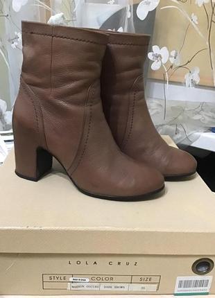 Lola cruz высокие ботинки 34-35й размер
