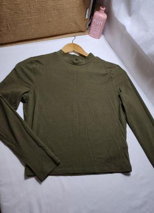 💡 укорочена водолазка хакі xs,s💡 оформлення безпечної оплати 24 на 7 💡 підпишись щоб бути в курсі всіх щоденних обнов💡