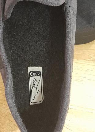 Новые туфли\тапочки " cosy "из ткани-.45разм6 фото
