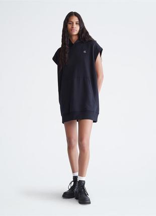 Женское платье свитшот calvin klein (ck sweatshirt dress)c америки s