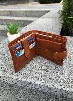 Стильний гаманець із натуральної шкіри2 фото