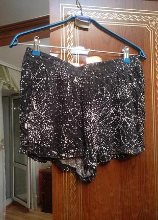 Стильные шорты с карманами вискоза, m-l xl and xxl