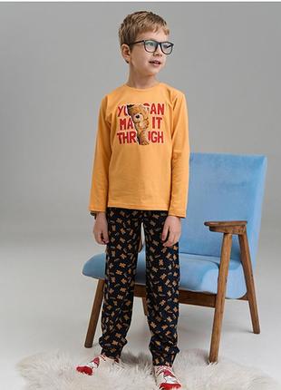 Комплект штани та джемпер для хлопчика ведмедик 12247