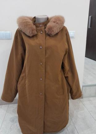 Классная парка куртка пальто франция6 фото