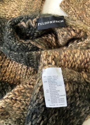 Feldpausch свитер под горло шерсть италия 7