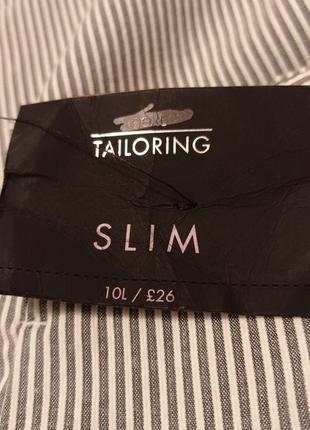 Штаны в полоску tailoring slim4 фото