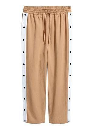 Брюки h&amp;m з лампасами