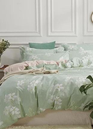 Постельное белье евро vie nouvelle classic cатин  ppcl-077 200х220