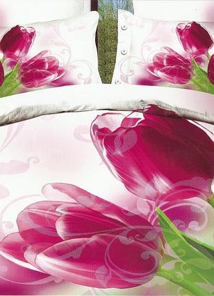 Постельное бельё vie nouvelle сатин фотопринт евро комплект 200х220 rp a-053