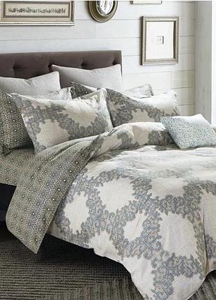 Постельное белье евро vie nouvelle classic cатин  ppcl-122 200х220