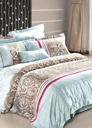 Постельное бельё vie nouvelle сатин фотопринт евро комплект 200х220 rp a-03