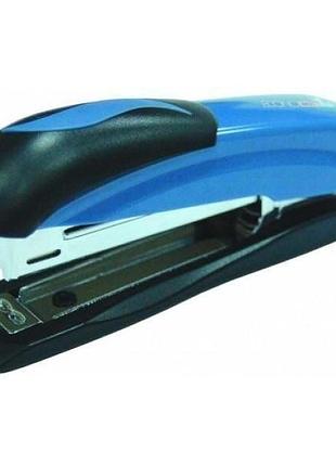 Степлер economix офісний для паперу №24 / 6, 26/6  до 20 аркушів металевий корпус синій
