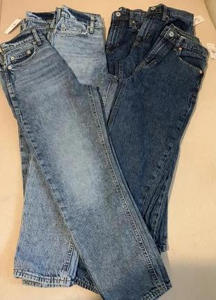 Детские - подростковые джинсы gap tw mom jean светлые для девочки5 фото