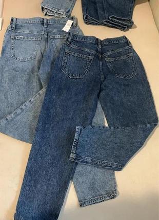 Детские - подростковые джинсы gap tw mom jean светлые для девочки4 фото