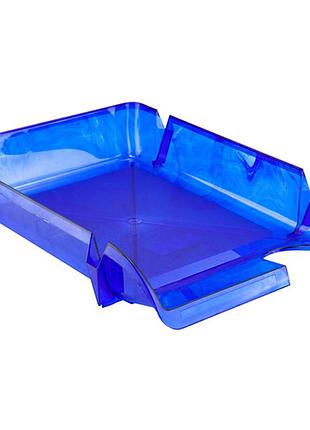 Лоток горизонтальний, синій