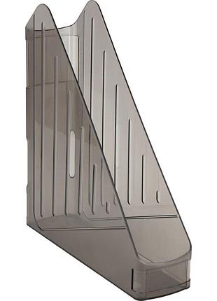 Лоток вертикальний, прозорий чорний