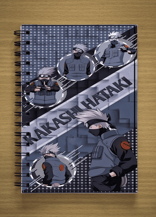 Блокнот скетчбук sketchbook anime manga naruto наруто kakashi аниме