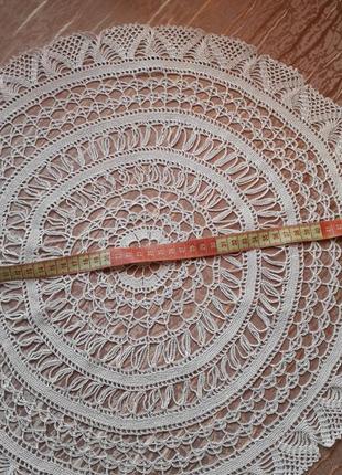Салфетка крючком винтаж ручная работа