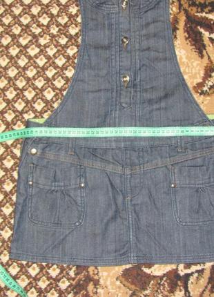 Супер стильный джинсовый сарафан r.marks, р.305 фото