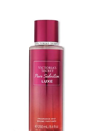 Парфюмированный спрей victoria's secret pure seduction luxe fragrance mist міст