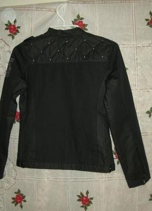 Супер куртка чорного кольору ,р. 12-250грн.2 фото