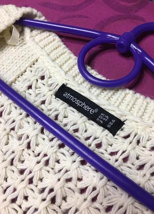 В'язана туніка міні плаття 5