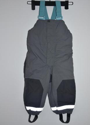 Зимовий полукомбінезон для хлопчика,зимові термо штани для хлопчика2 фото