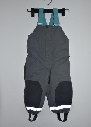 Зимний полукомбинезон для мальчика,зимние термо штаны для мальчика4 фото