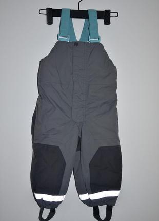 Зимовий полукомбінезон для хлопчика,зимові термо штани для хлопчика5 фото