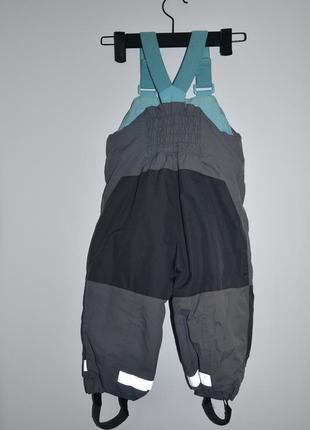 Зимовий полукомбінезон для хлопчика,зимові термо штани для хлопчика6 фото