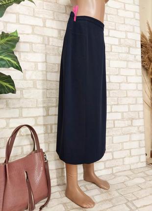 Фирменная alexon базовая юбка в пол/длинная юбка в темно синем цвете, размер хл-2хл3 фото