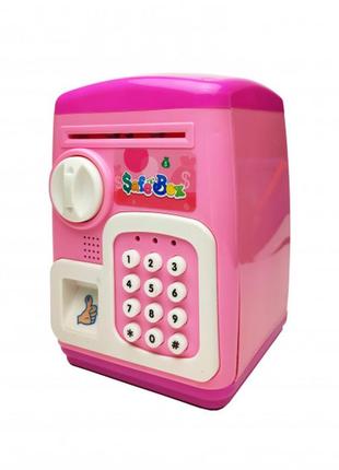 Детская копилка mk 4629 сейф с кодом 19х24х15 см