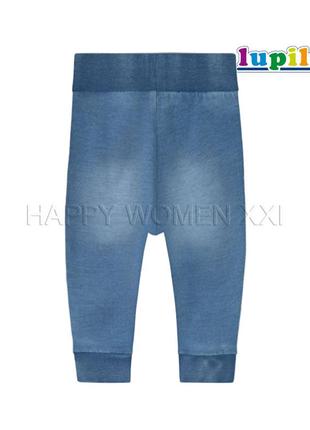 1-2 года спортивные штаны lupilu джогеры детские джинсовые штаны джинсовый стиль штаники трикотаж2 фото