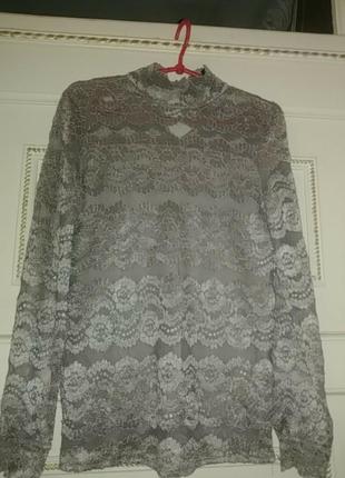 Шикарная, изысканная водолазка, блуза, гольф