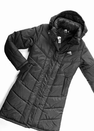 Теплое пальто adidas3 фото