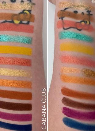 Палетка теней colourpop cabana club shadow palette5 фото