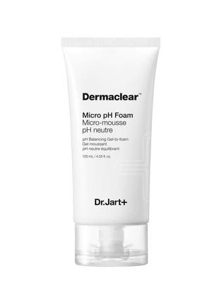 Гель-пенка для умывания  dr. jart+  dermaclear micro ph foam3 фото