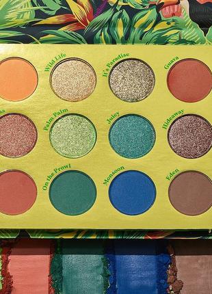 Палетка тіней colourpop lush life shadow palette