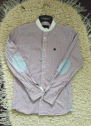 Мужская рубашка без воротинка