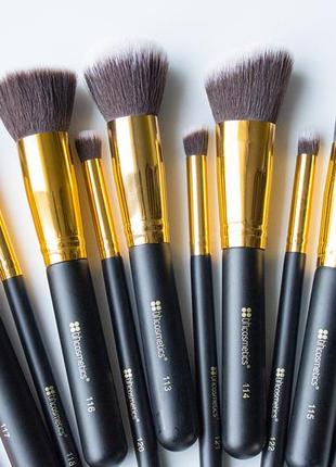 Набор кистей для макияжа от bh cosmetics sculpt and blend  - 10 piece brush set
