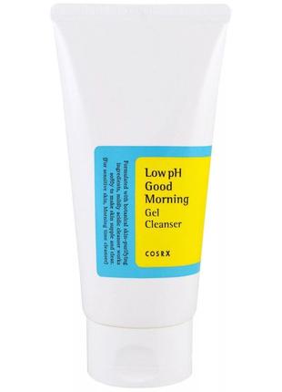 Гель-пенка для умывания с вна-кислотами cosrx low ph good morning gel cleanser-150 мл