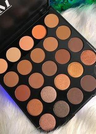 Палетка теней morphe 25a - copper spice eyeshadow palette3 фото