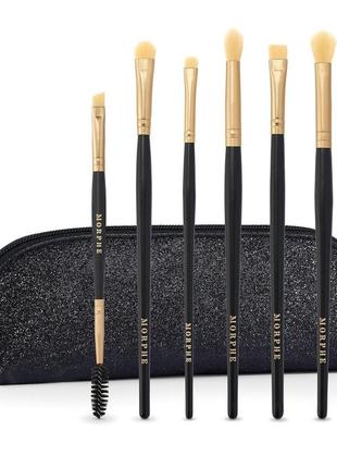 Набір кистей morphe all eye want 6-piece eye brush collection