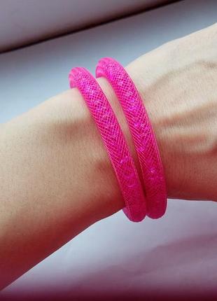 Браслет звездная пыль розовый