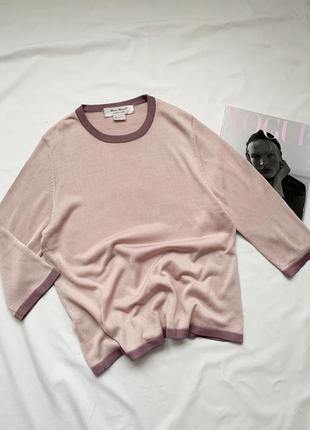 Кофта, джемпер, пуловер, розовый, пудровый, rose nacre