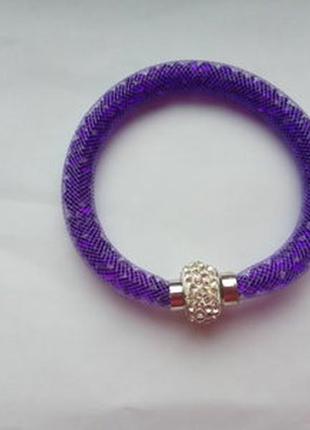 Браслет сирень камни